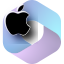 Logo MS Office z logiem Apple